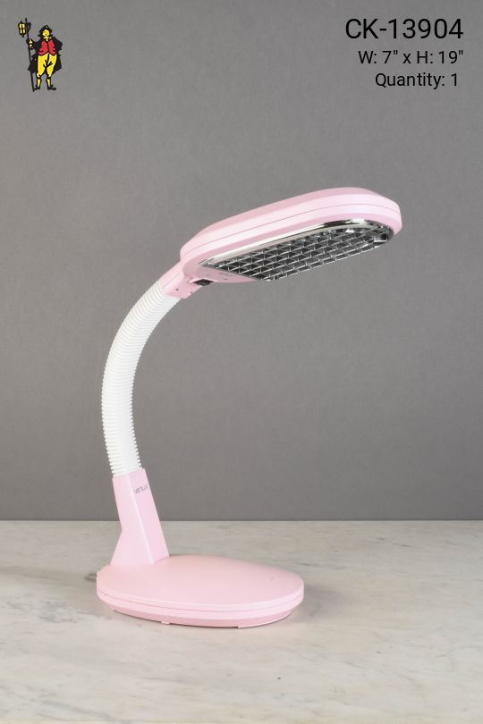 Pink Gooseneck Desk Lamp