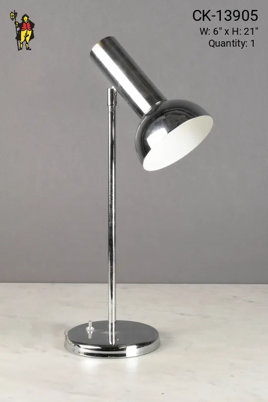 Polished Nickel Task Lamp
