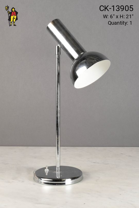 Polished Nickel Task Lamp