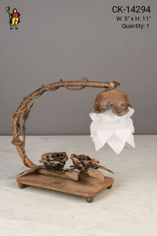 Floral Vintage Desk Lamp