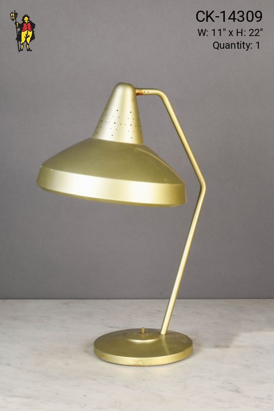 Brass Mid Century Desk Lamp