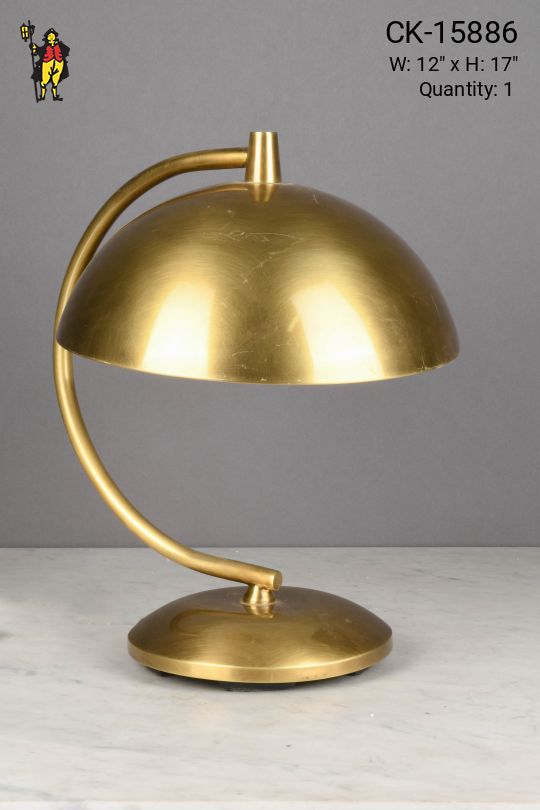 Brass Metal Shaded Table Lamp