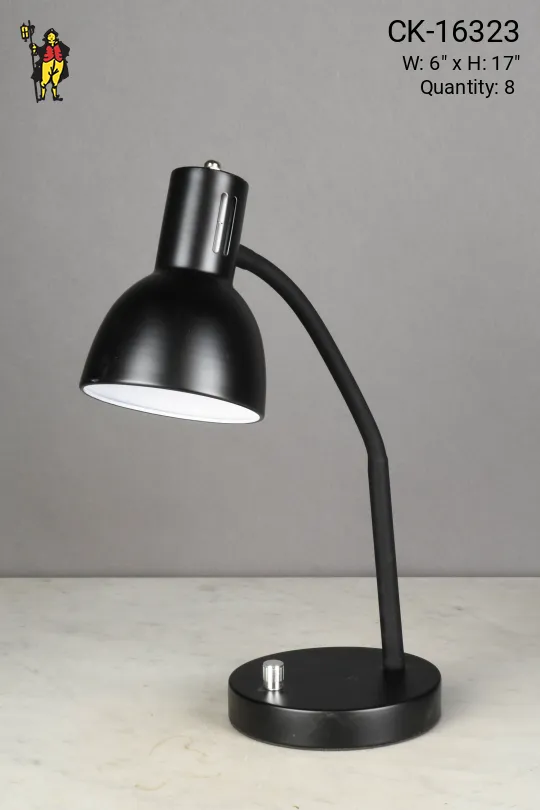 Black Gooseneck Desk Lamp
