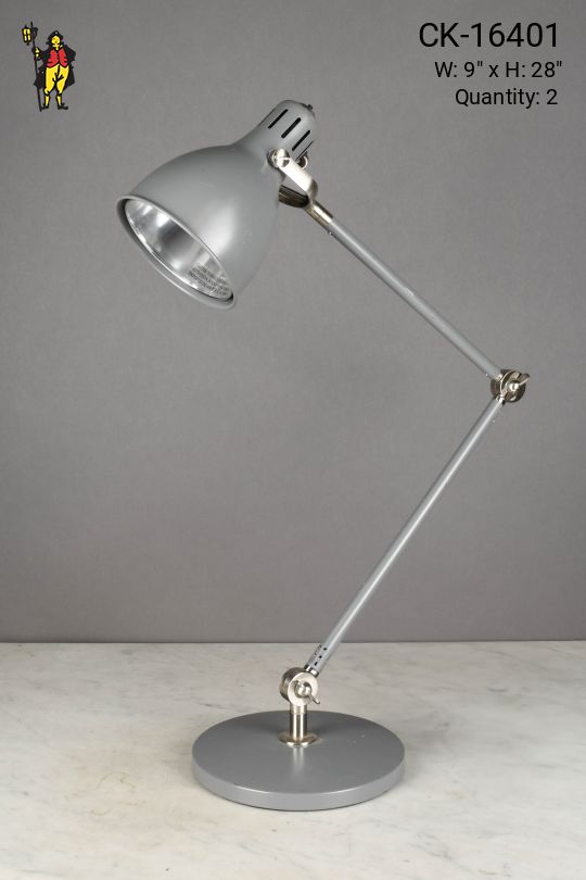 Gray Architect Desk Lamp