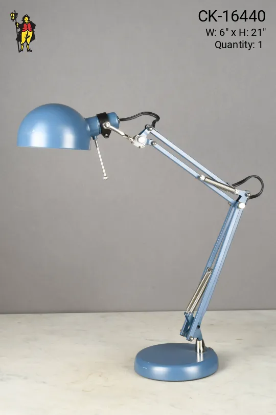 Blue Architect Desk Lamp