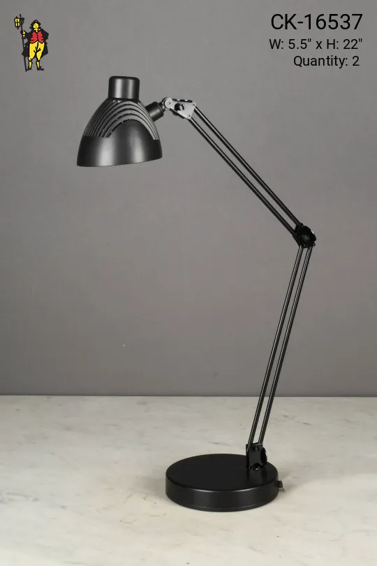 *LED* Modern Black Desk Lamp