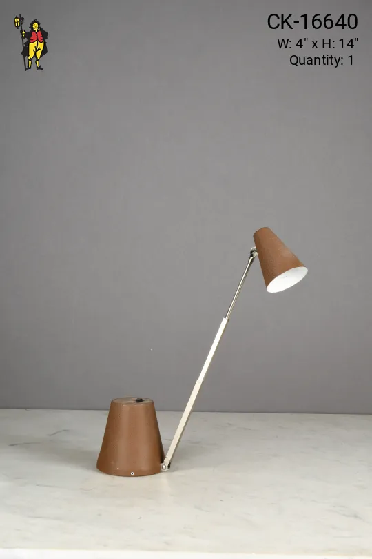 Brown Articulating Task Lamp