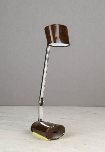 Wood Grained Small Task Lamp