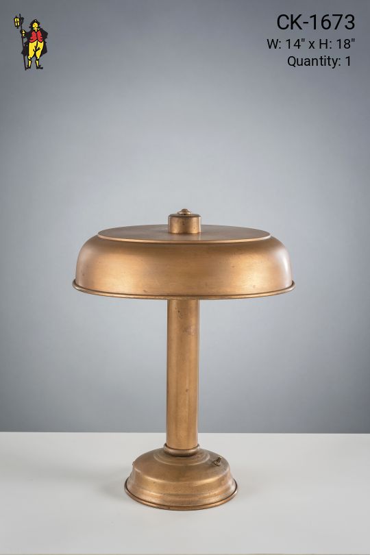 Mid-Century Copper Desk Lamp