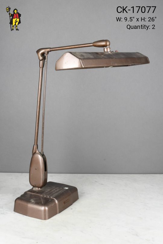 Oversize Adjustable Fluorescent Desk Lamp