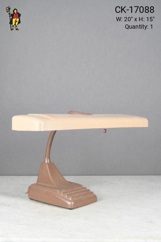 Metal Shaded Gooseneck Desk Lamp