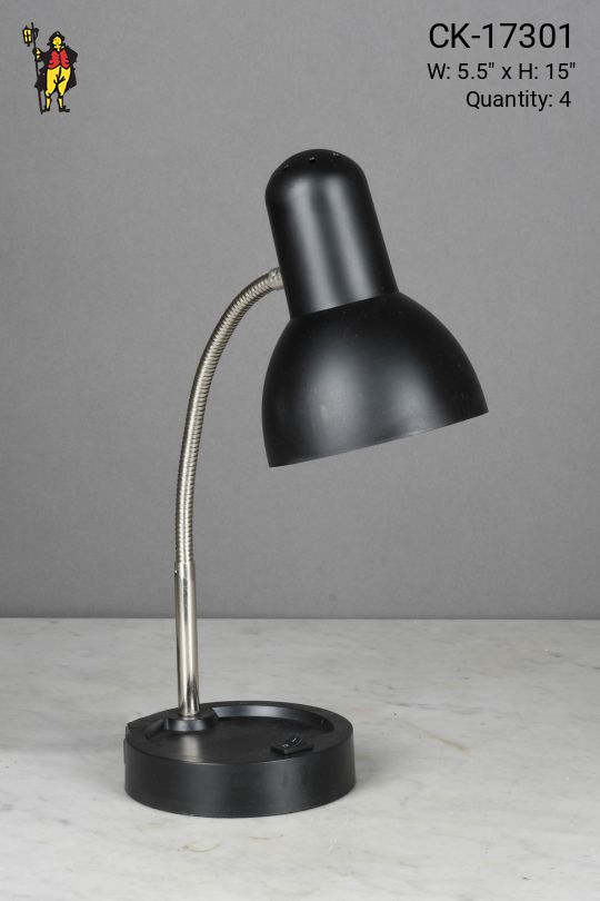 Black Gooseneck Desk Lamp *LED*