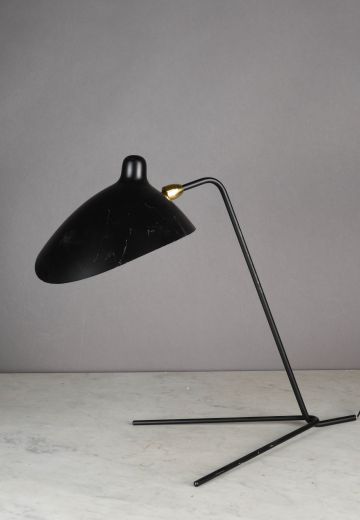 Black Mid Century Modern Desk Lamp