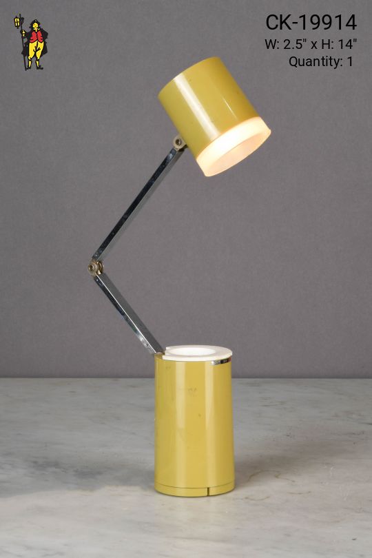 Off Green Small Mid Century Task Desk Lamp