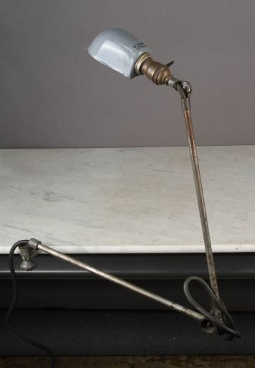 Metal Vertically Clamped Adjustable Desk Lamp