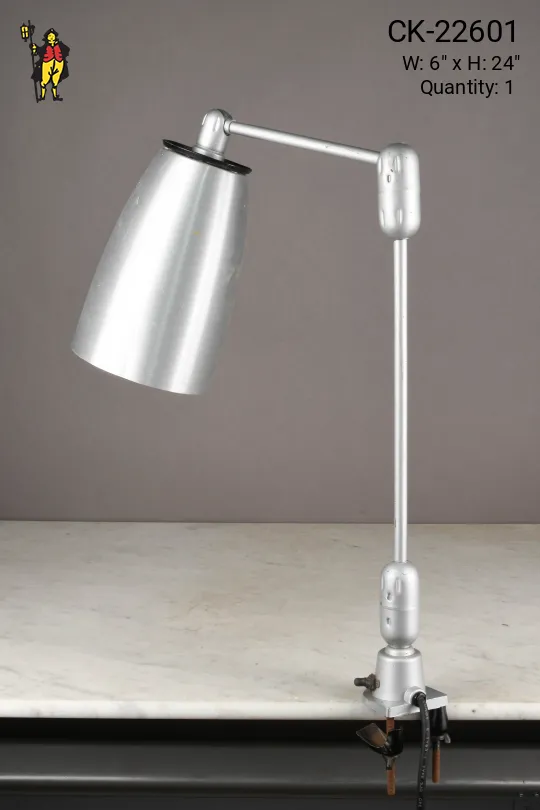 Metal Clamp Industrial Desk Lamp