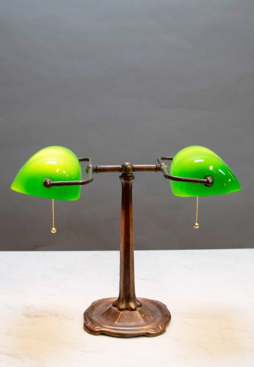 Partner Banker Style Desk Lamp