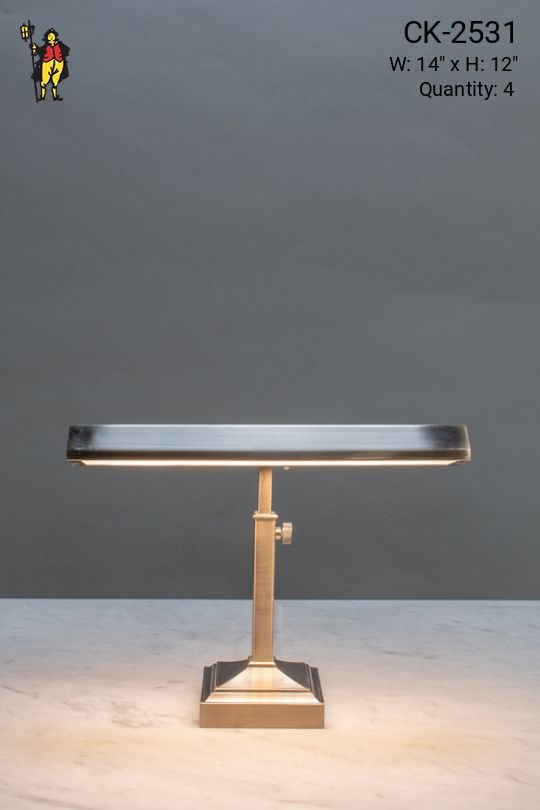 Brushed Nickel LED Desk Lamp