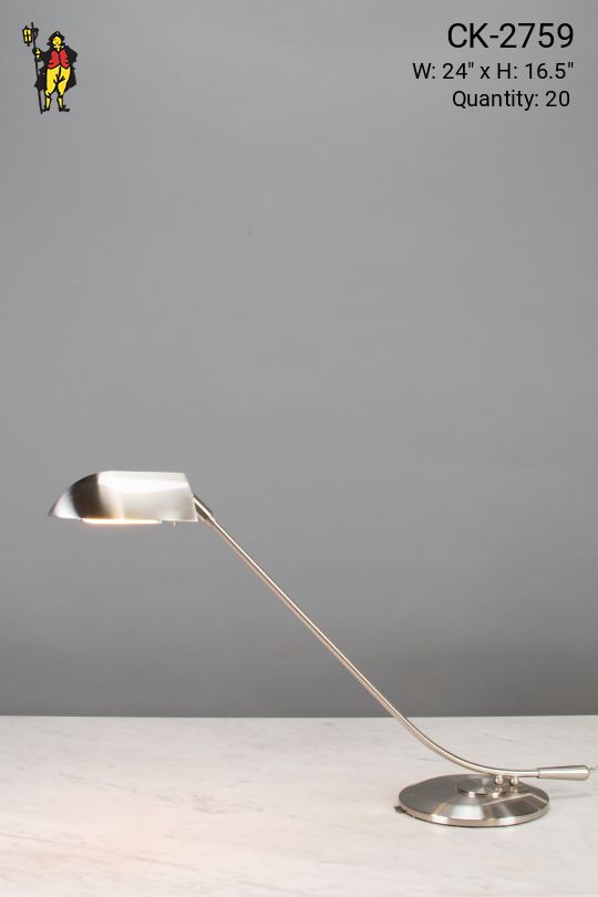 Nickel Desk Lamp
