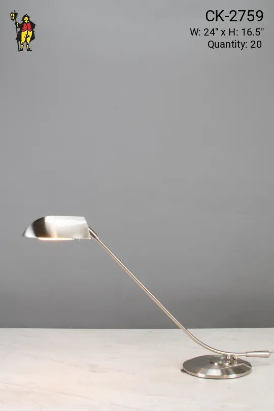 Nickel Desk Lamp