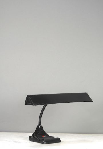 Black Fluorecent Adjustable Desk Lamp
