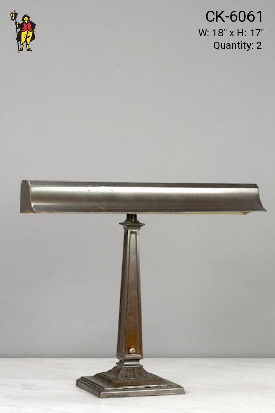 Antique Brass Desk Lamp