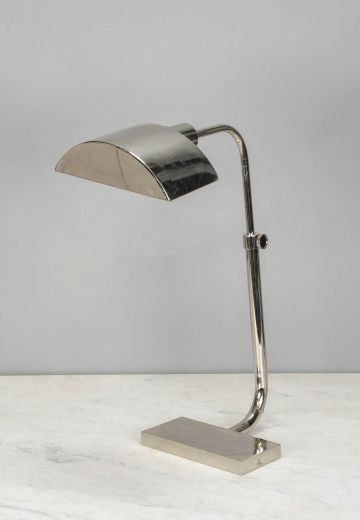 Chrome Modern Desk Lamp