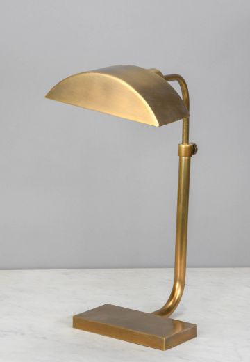 Adjustable Modern Brass Desk Lamp