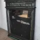 Bronze Electrified Gothic Church Sign #4