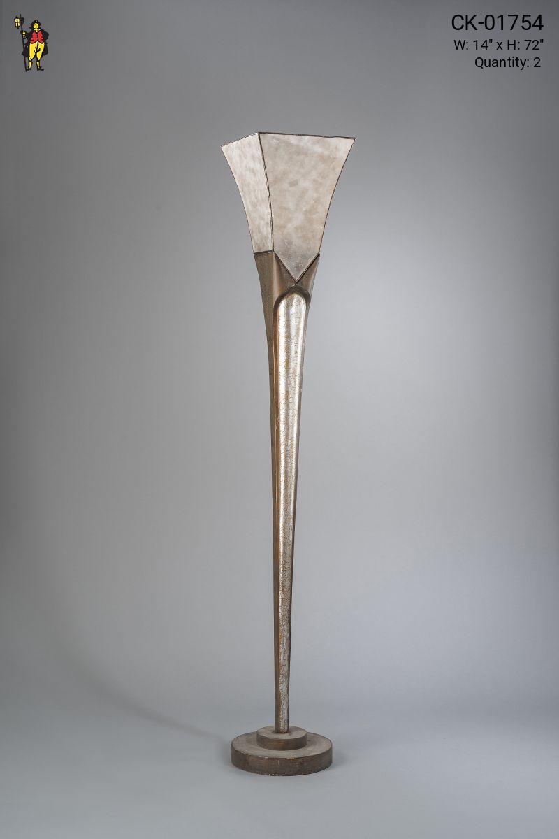 Mica Torchere Floor Lamps Collection City Knickerbocker Lighting Rentals