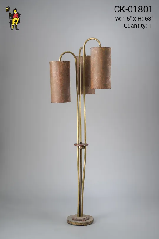 Three Down Light Floor Lamp
