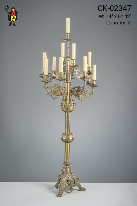 Fifteen Light Candelabra