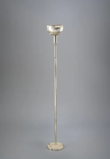 Art Deco Nickel Torchiere