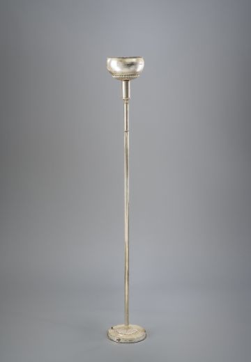 Art Deco Nickel Torchiere