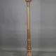 Wooden Column Floor Lamp w/Globe or Torchiere Shade #0