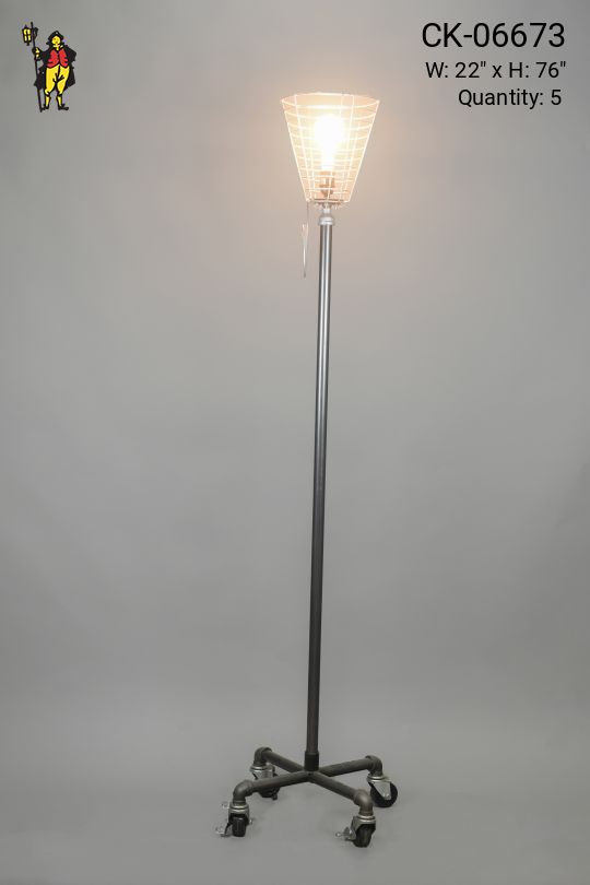 Rolling Ghost Light Floor Lamp
