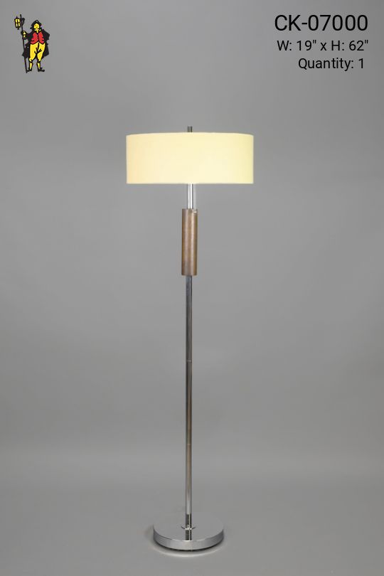 Post Modern Chrome Floor Lamp