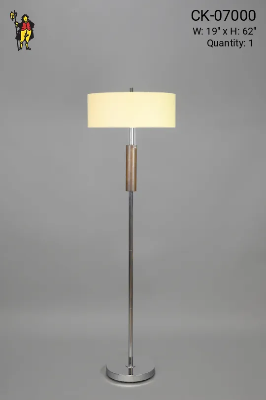 Post Modern Chrome Floor Lamp