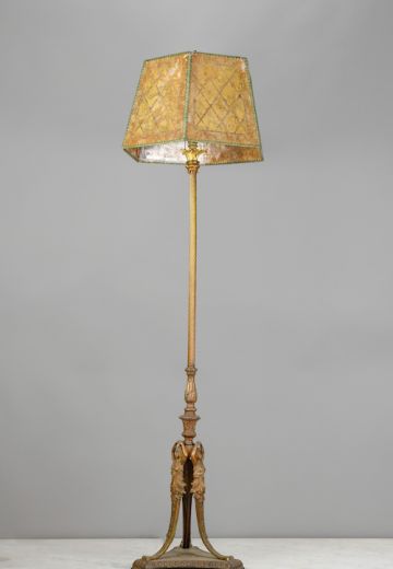 Gothic Three Leg Floor Lamp