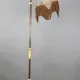 Bridge Floorlamp w/Fringe Shade #0