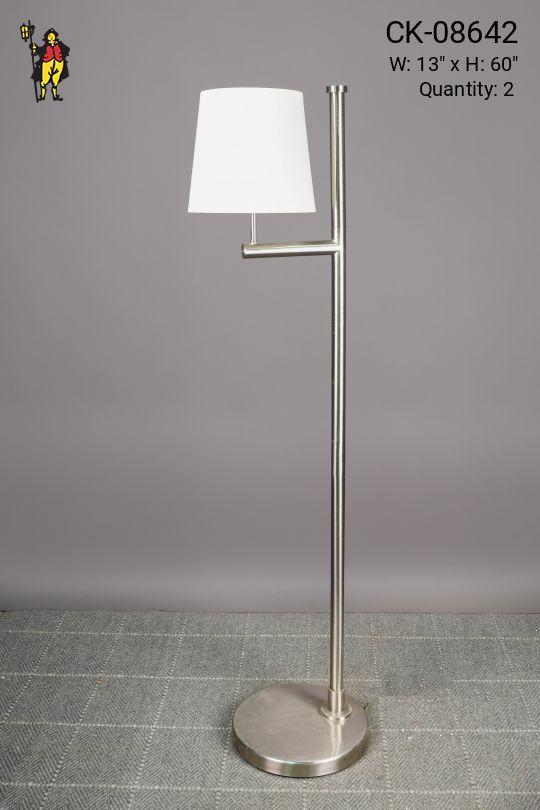 Nickel Floor Lamp