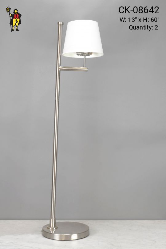 Nickel Floor Lamp