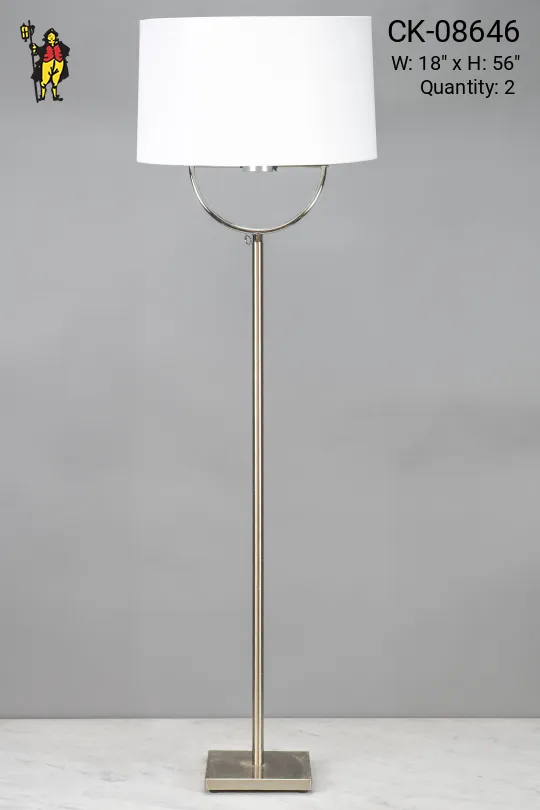 Nickel Floor Lamp