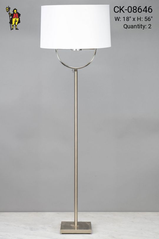 Nickel Floor Lamp