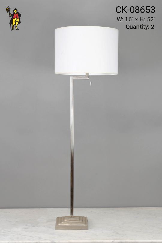 Nickel Floor Lamp