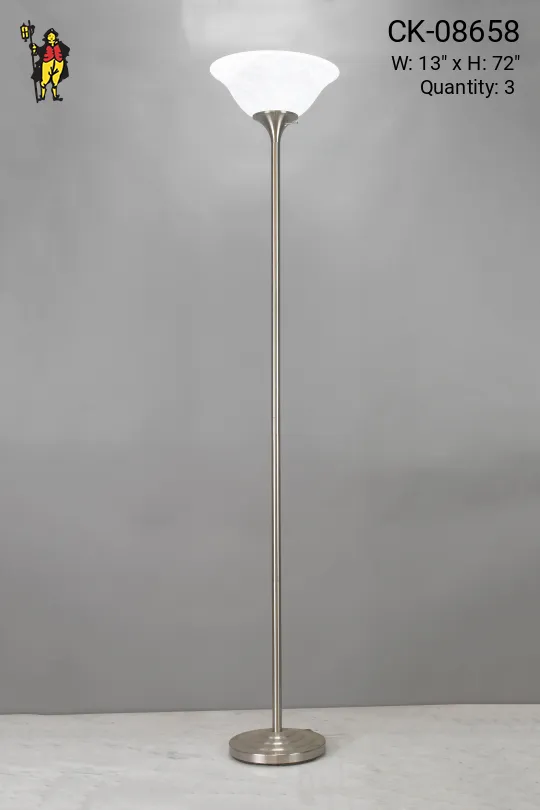 Nickel Torchiere