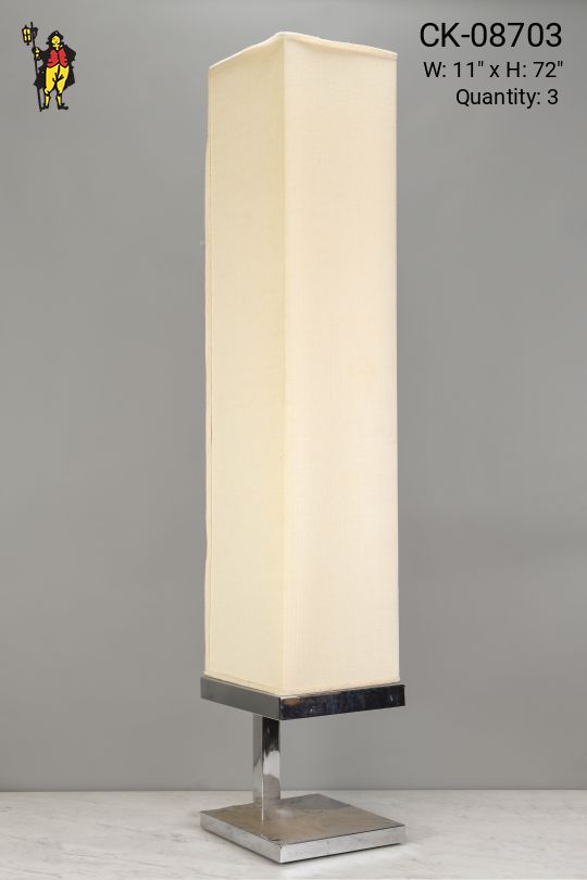 72" Rice Paper Hospitality Floor Lamp