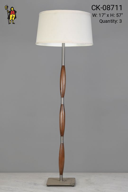 Wooden Floor Lamp