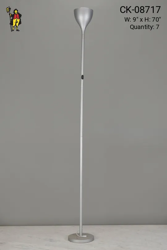 Nickel LED Torchiere