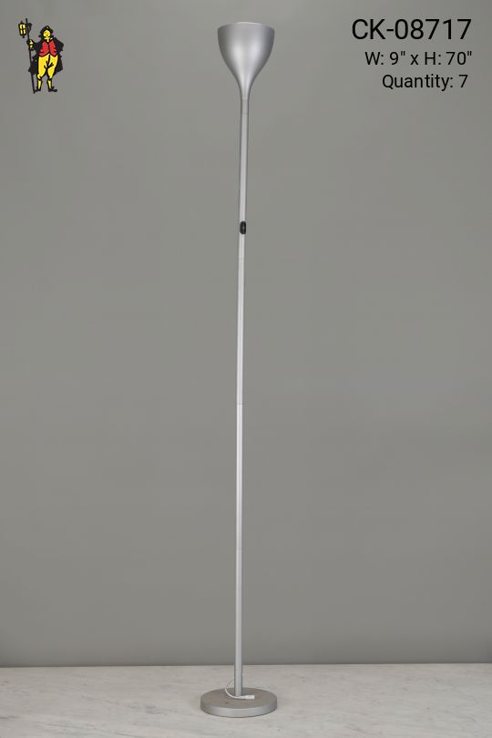 Nickel LED Torchiere